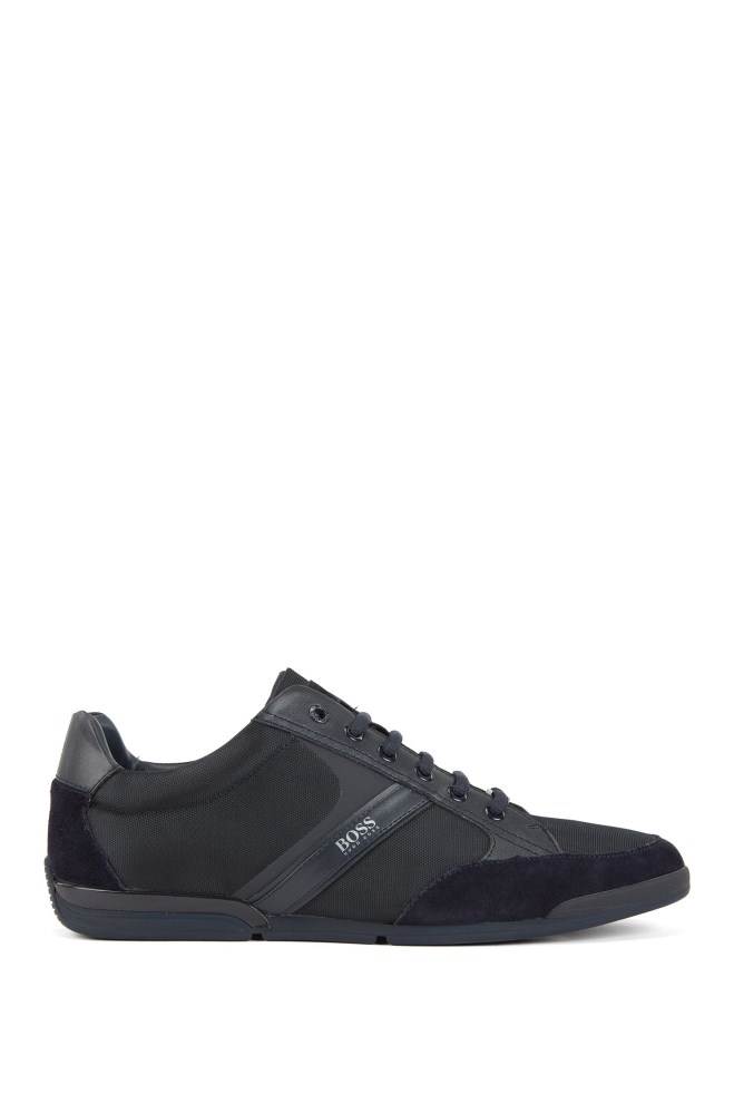 Hugo Boss Blonder-up hybrid trainers Mørke Blå | x7GmtcdQ