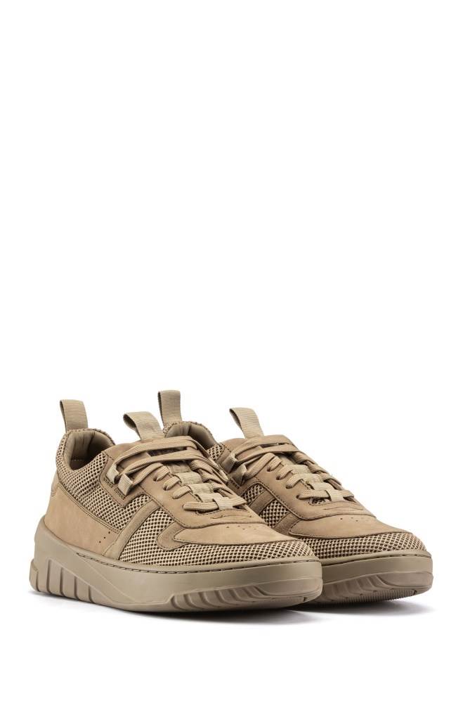 Hugo Boss Blonder-up trainers Beige | pJIpi2vh