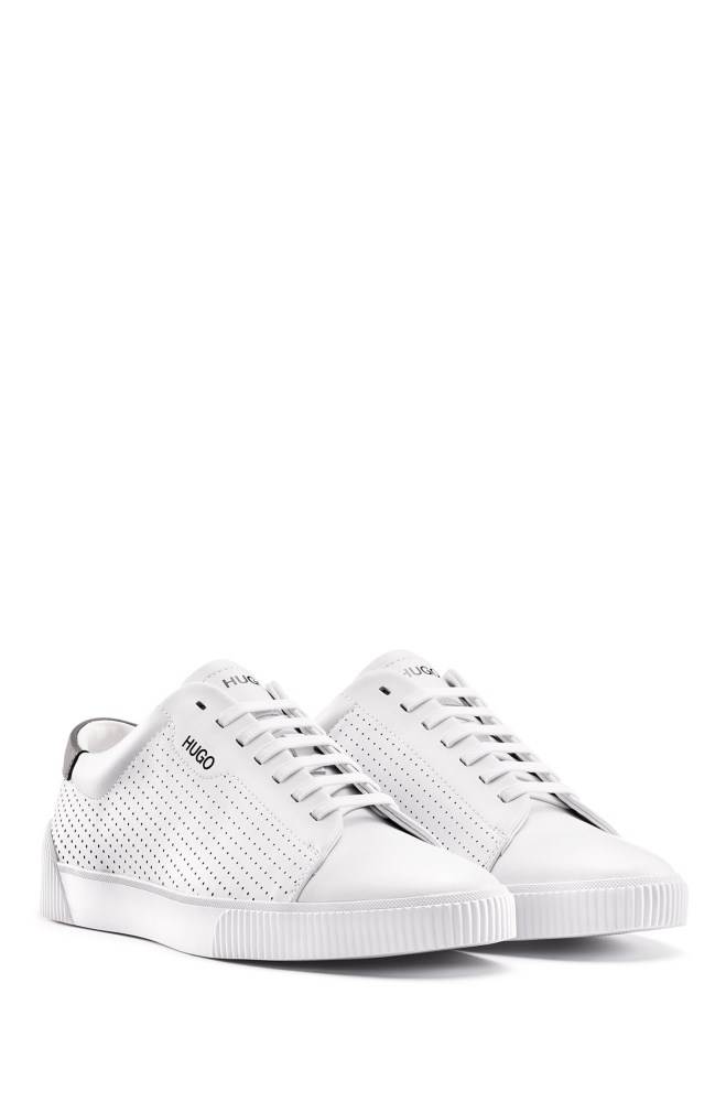 Hugo Boss Blonder-up trainers Hvite | Ufk6Twwn