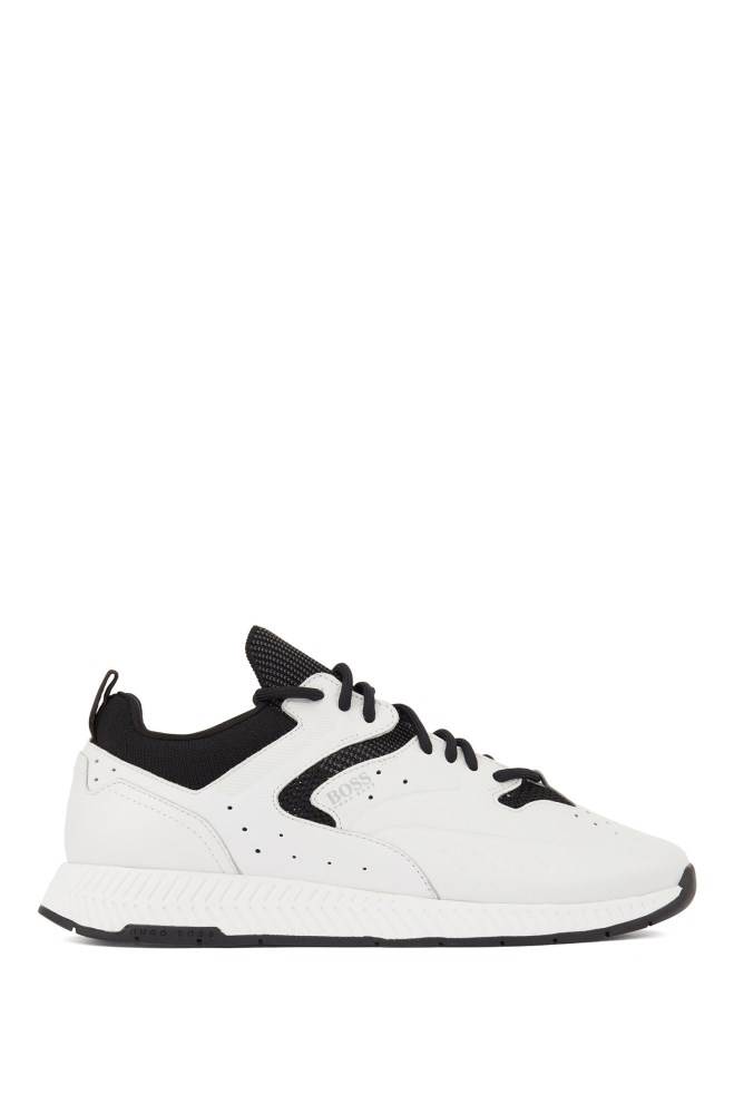 Hugo Boss Blonder-up trainers Hvite | hQMTQAd7