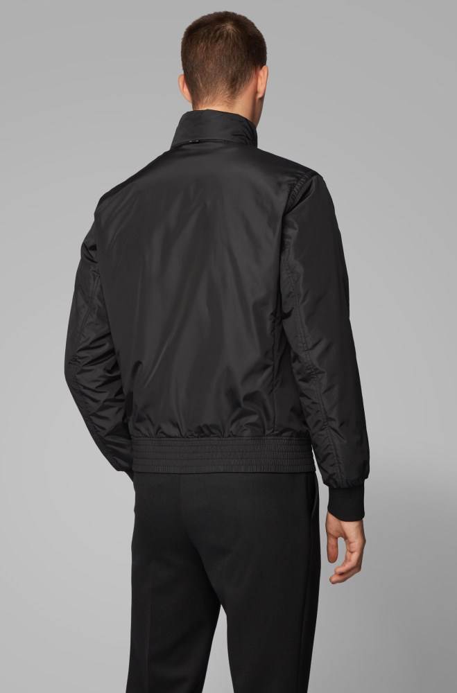 Hugo Boss Blouson jacket Svarte | RP9Ocfpi