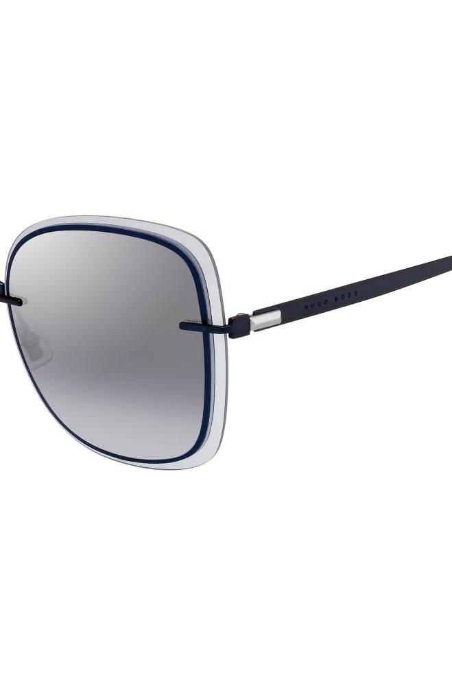 Hugo Boss Blue sunglasses Mørke Blå | KIUVjQEK