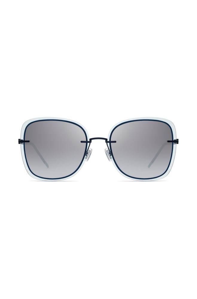 Hugo Boss Blue sunglasses Mørke Blå | KIUVjQEK