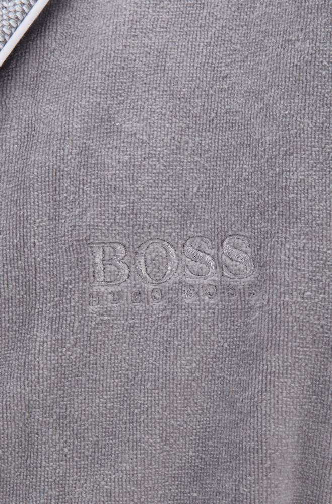 Hugo Boss Bomull bathrobe Grå | 8eAx25ow