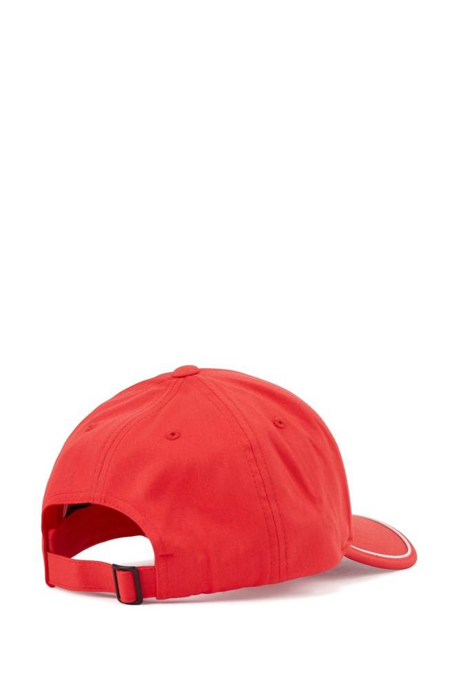 Hugo Boss Bomull-blend cap Rød | 285AfLq2