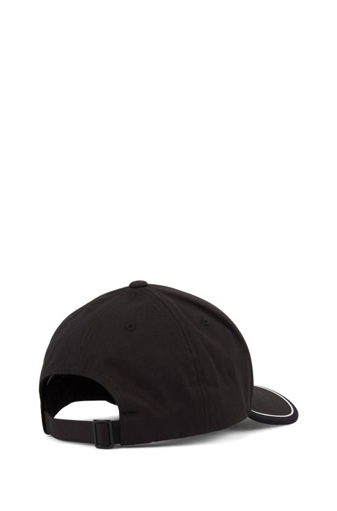 Hugo Boss Bomull-blend cap Svarte | dSB8gu9Y