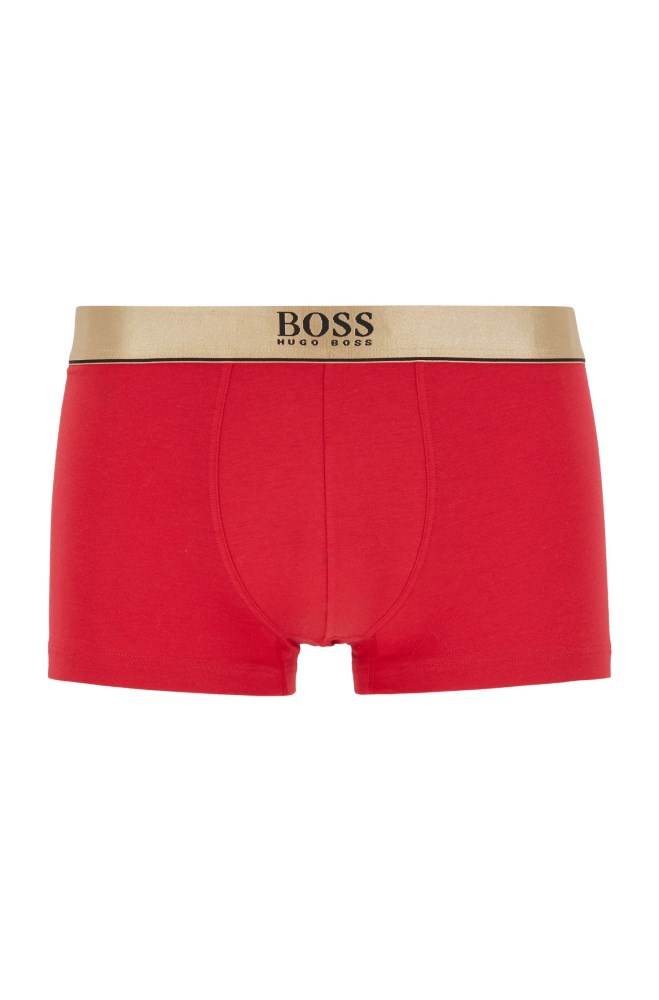 Hugo Boss Bomull-blend trunks Rød | NUmlmX74