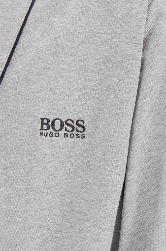 Hugo Boss Bomull dressing gown Grå | uWsYK7Os