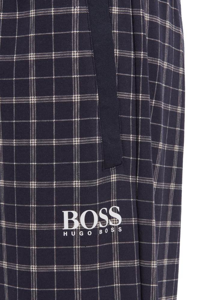 Hugo Boss Bomull pyjama set Lyse Blå | AxXxLmqV