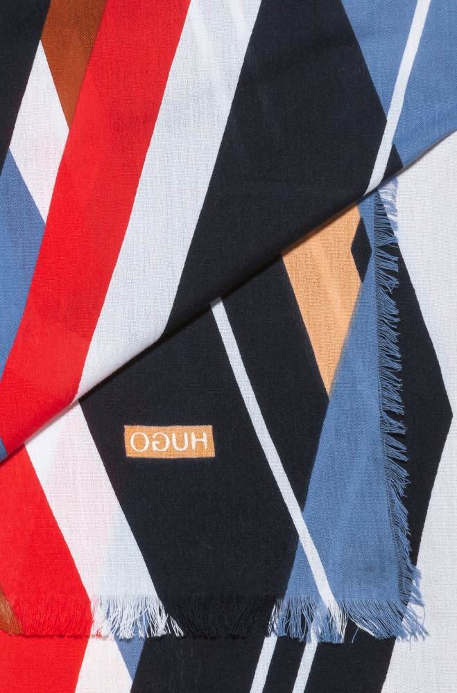 Hugo Boss Bomull scarf Patterned | X06REth5