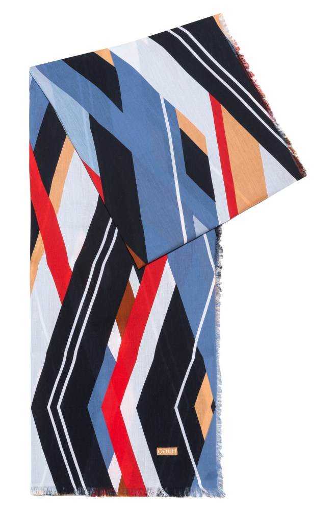 Hugo Boss Bomull scarf Patterned | X06REth5