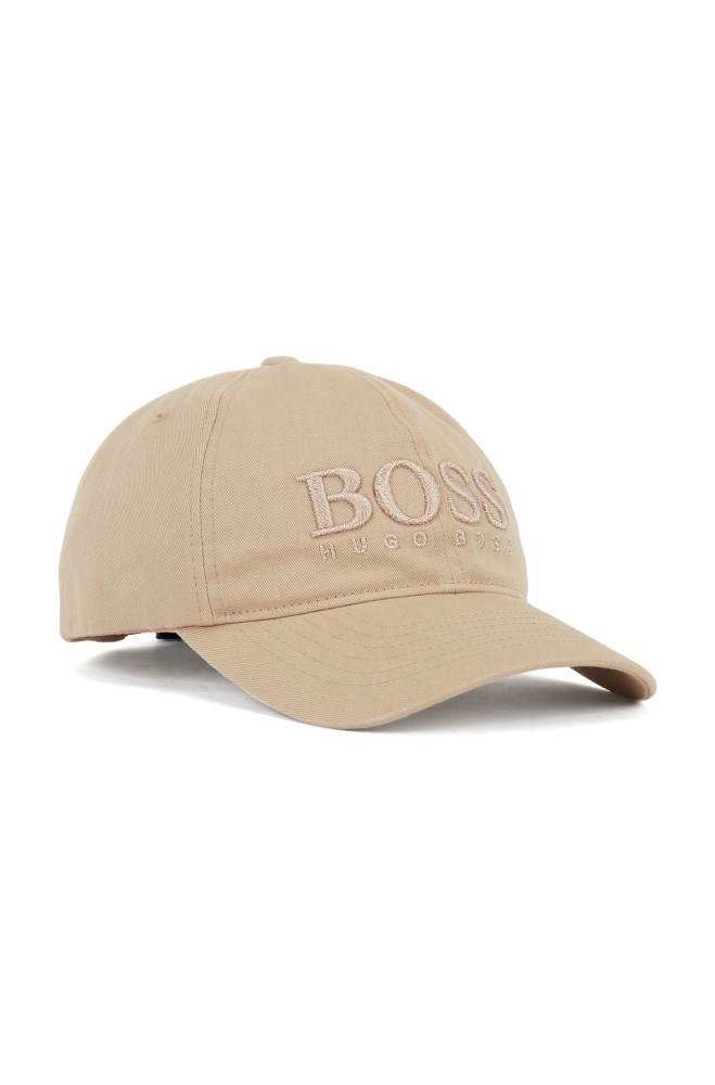 Hugo Boss Bomull-twill cap Beige | sDShVOyX