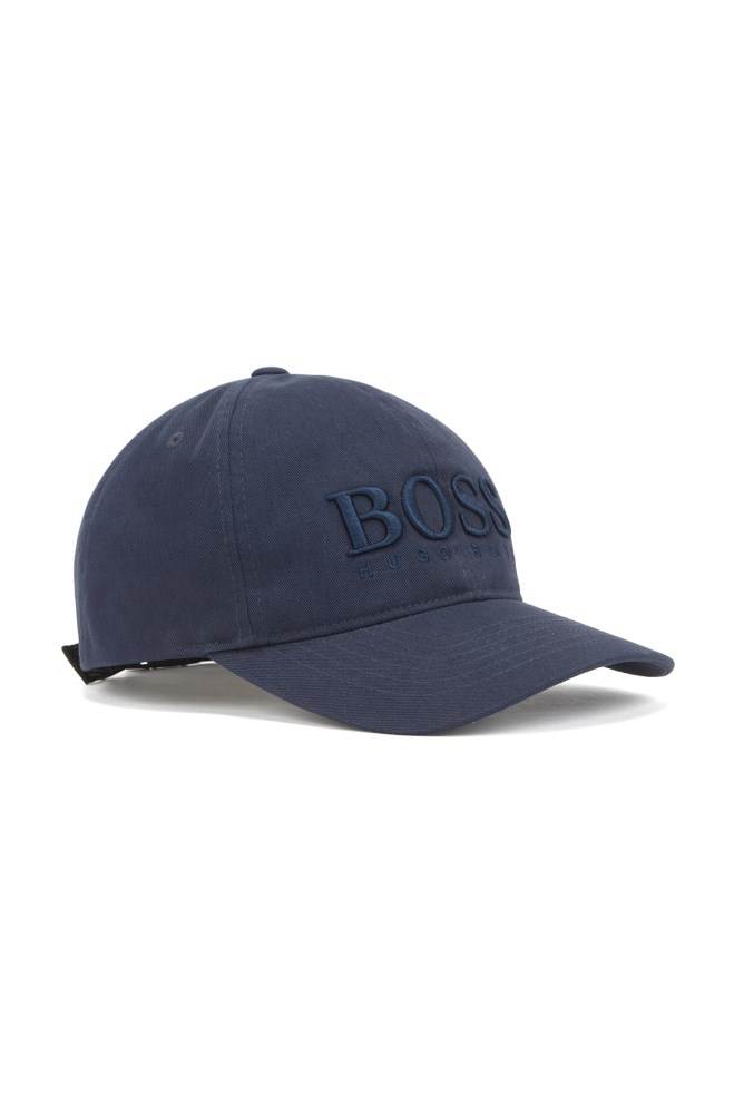 Hugo Boss Bomull-twill cap Mørke Blå | 2nDeT9AW