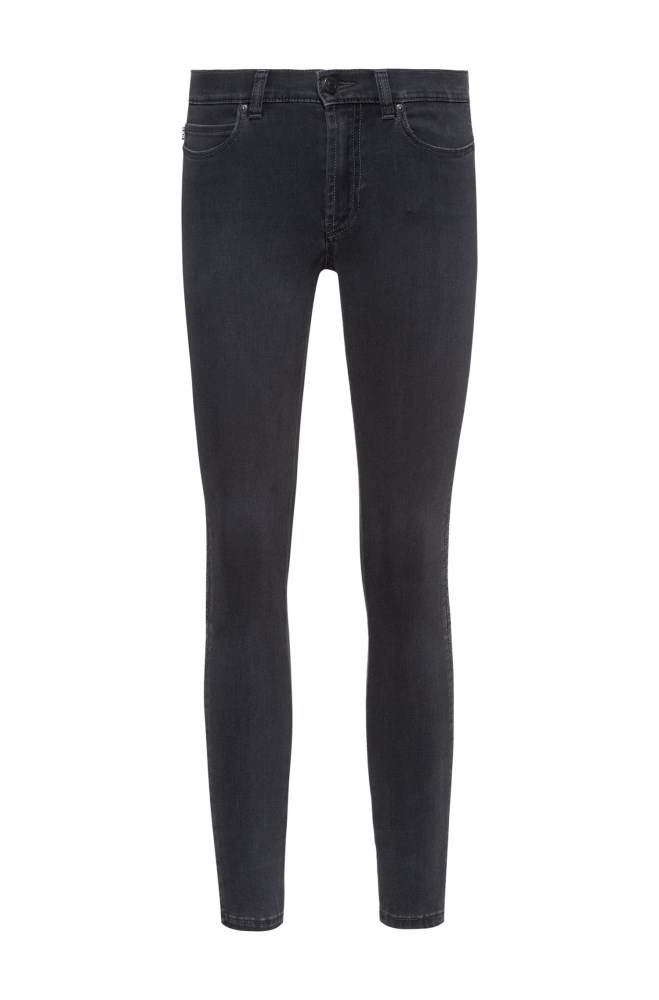 Hugo Boss CHARLIE super-skinny-fit jeans Mørke Grå | Ekzjk5vh