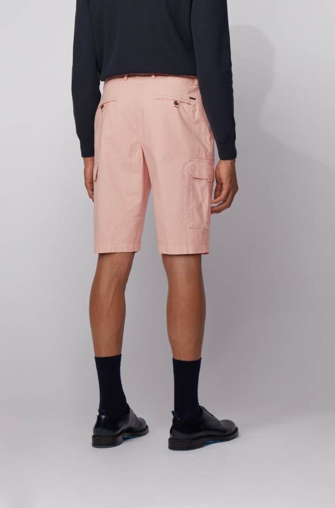 Hugo Boss Cargo shorts Lyse Rosa | SGQEYskh