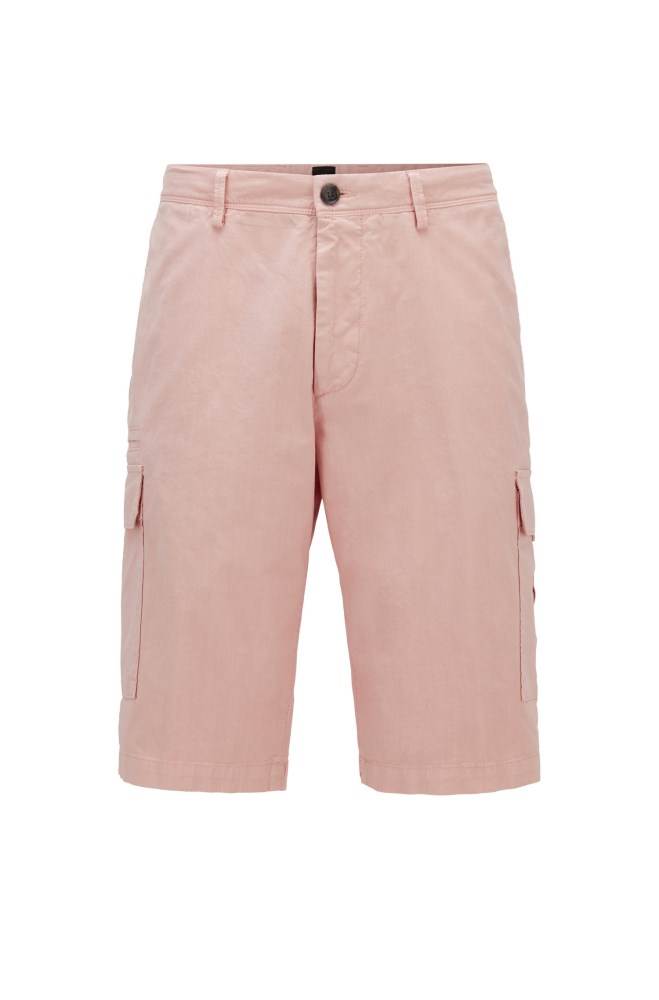 Hugo Boss Cargo shorts Lyse Rosa | SGQEYskh