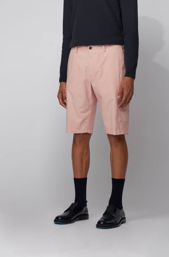 Hugo Boss Cargo shorts Lyse Rosa | SGQEYskh