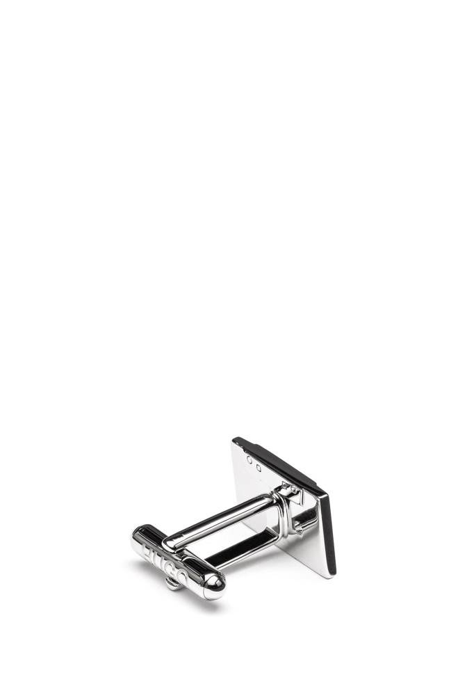 Hugo Boss Cassette-tape cufflinks Sølv | vfRvqtbN