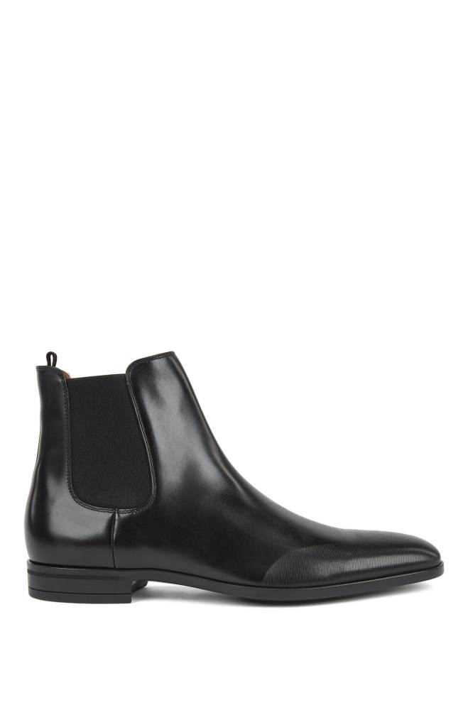 Hugo Boss Chelsea boots Svarte | B3BdpeAo