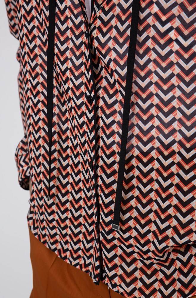 Hugo Boss Chiffon blouse Patterned | QAcgrL56