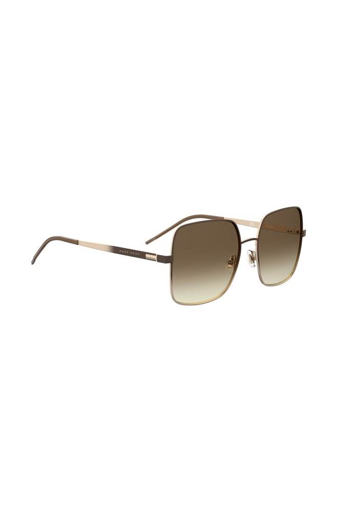 Hugo Boss Chromatically shaded sunglasses Mørke Brune | 5O36kz6c