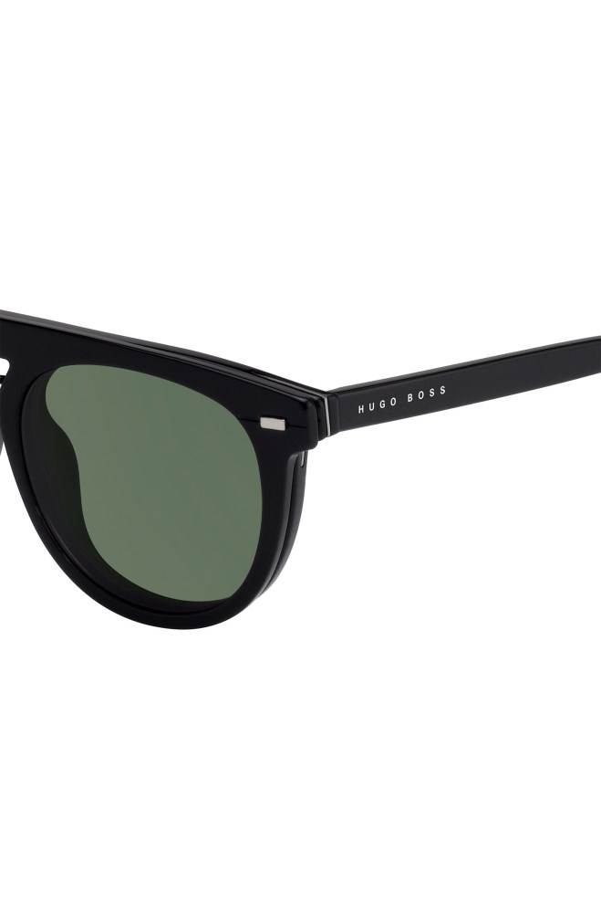 Hugo Boss Clip-on sun lenses Svarte | AL03yxfO