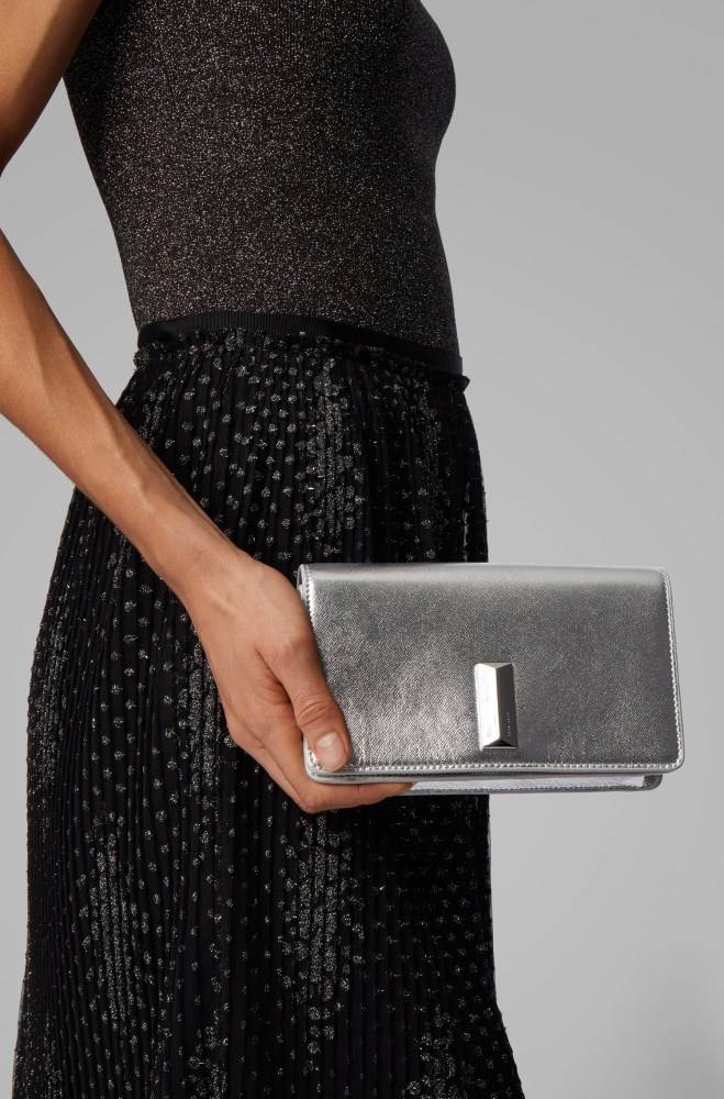 Hugo Boss Clutch bag Sølv | VyssGvhI