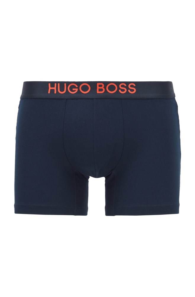 Hugo Boss Colour-contrast boxer briefs Mørke Blå | dhpPgcs7