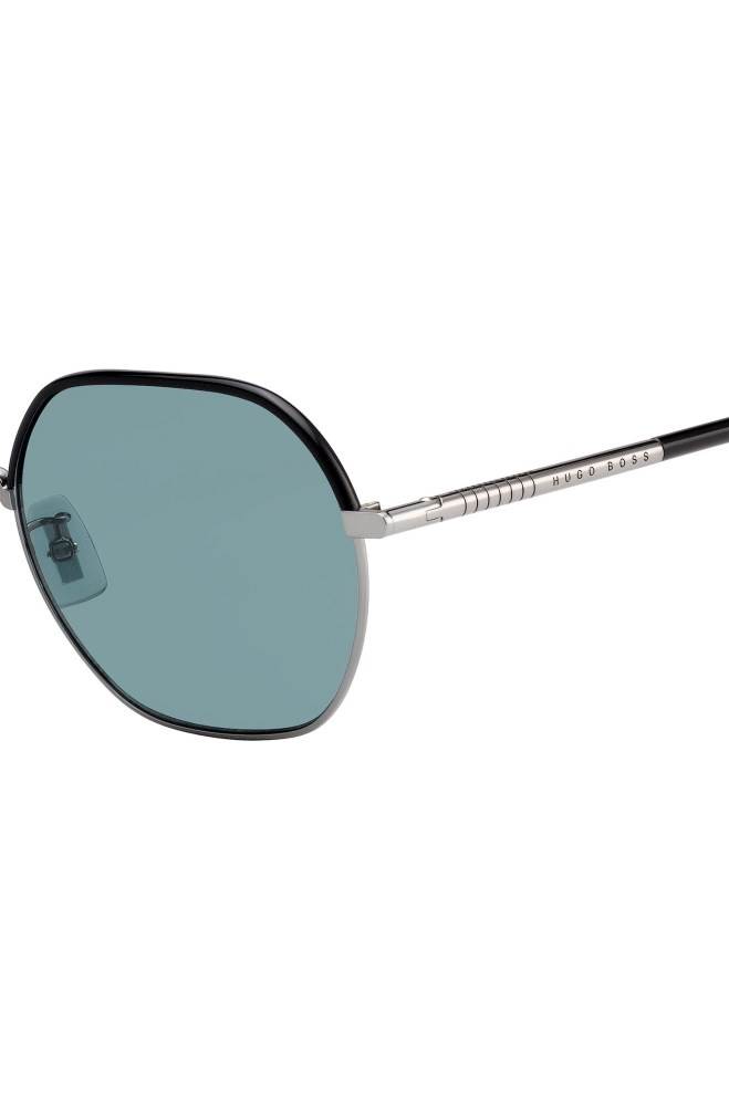 Hugo Boss Coloured-lens sunglasses Svarte | dQBqa4xi