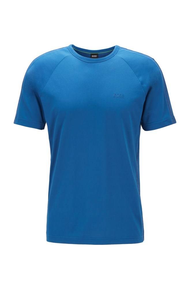 Hugo Boss Crew-neck T-shirt Blå | BjS4V7op