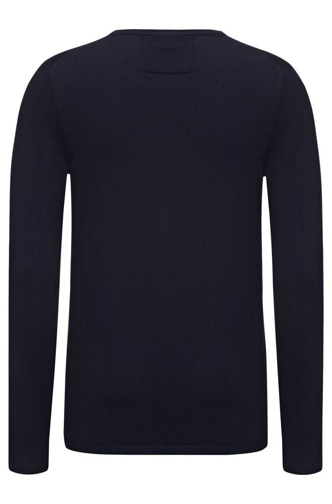 Hugo Boss Crew-neck sweater Mørke Blå | DRLXkCP5