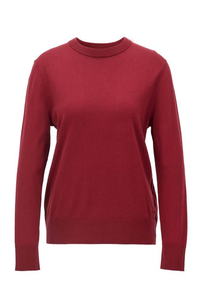 Hugo Boss Crew-neck sweater Rød | jK7MXiAd