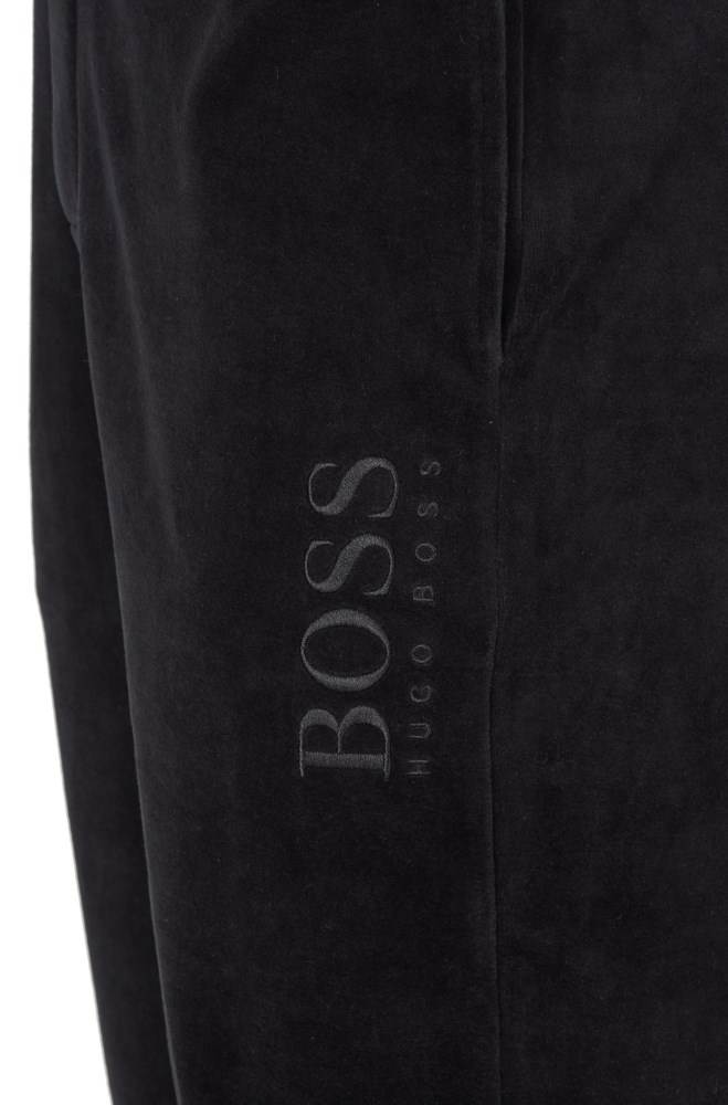 Hugo Boss Cuffed-hem loungewear trousers Svarte | yvmJAPLC