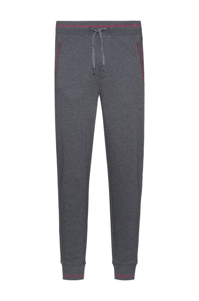 Hugo Boss Cuffed jogging trousers Grå | UdFq5EJc