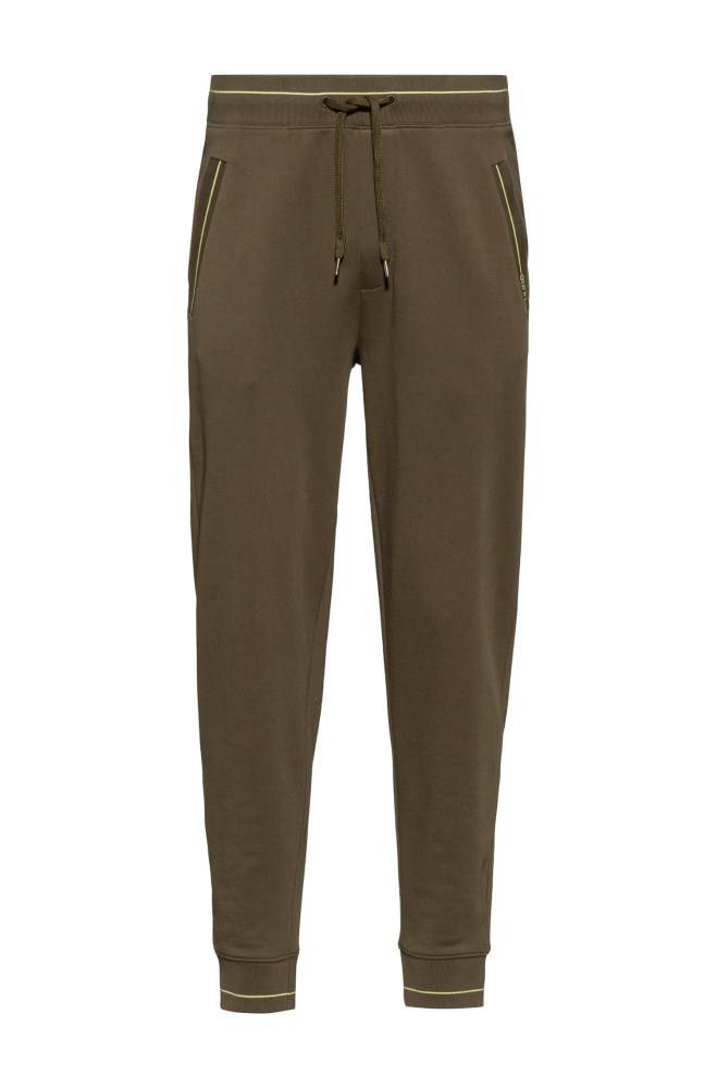 Hugo Boss Cuffed jogging trousers Khaki | GoqaIY9D