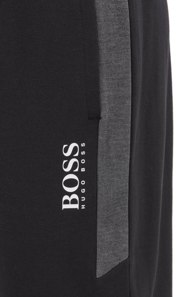 Hugo Boss Cuffed jogging trousers Svarte | KSyy6pGQ