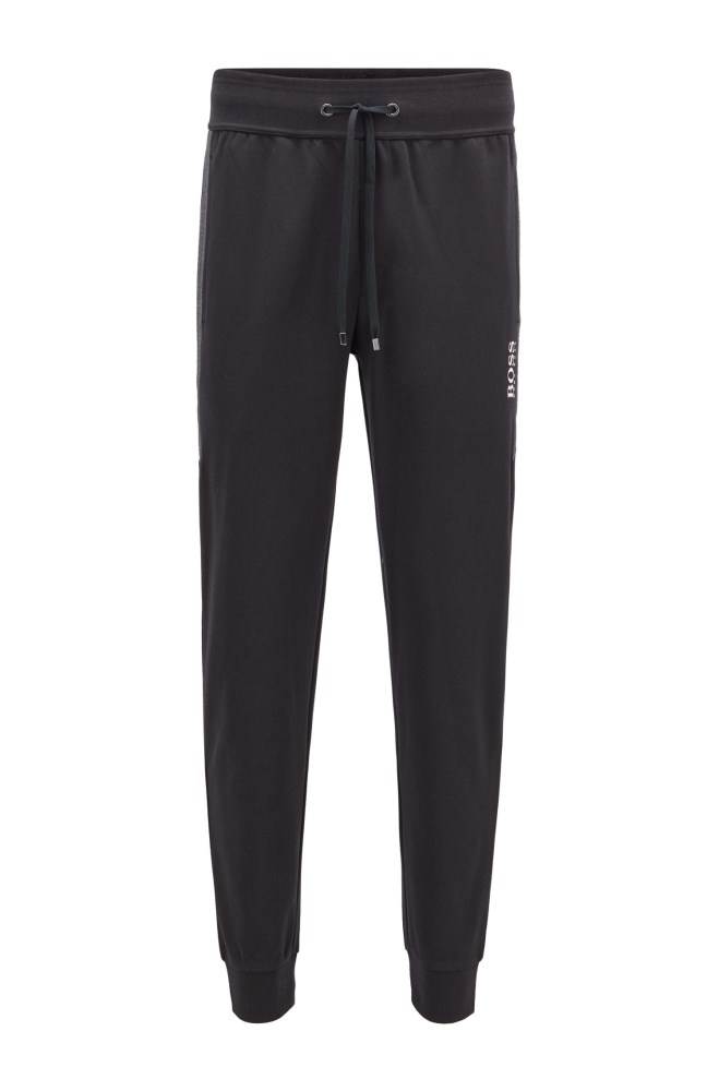 Hugo Boss Cuffed jogging trousers Svarte | KSyy6pGQ