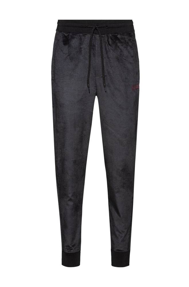 Hugo Boss Cuffed jogging trousers Svarte | ovtUd69v