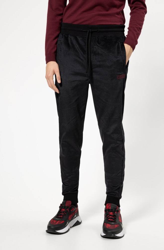 Hugo Boss Cuffed jogging trousers Svarte | ovtUd69v