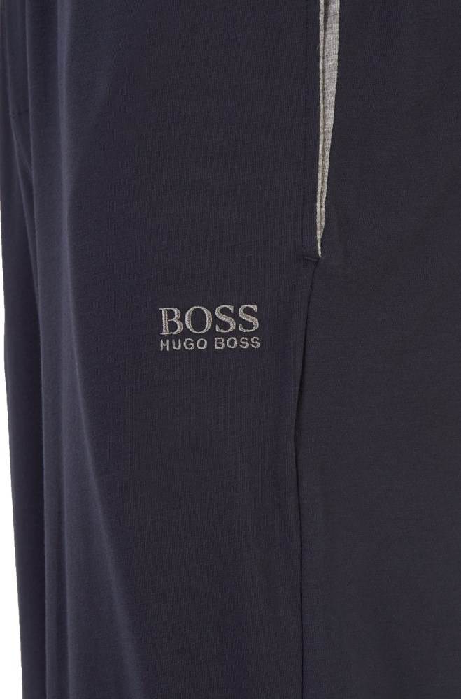 Hugo Boss Cuffed loungewear bottoms Mørke Blå | AJ0MDu9t