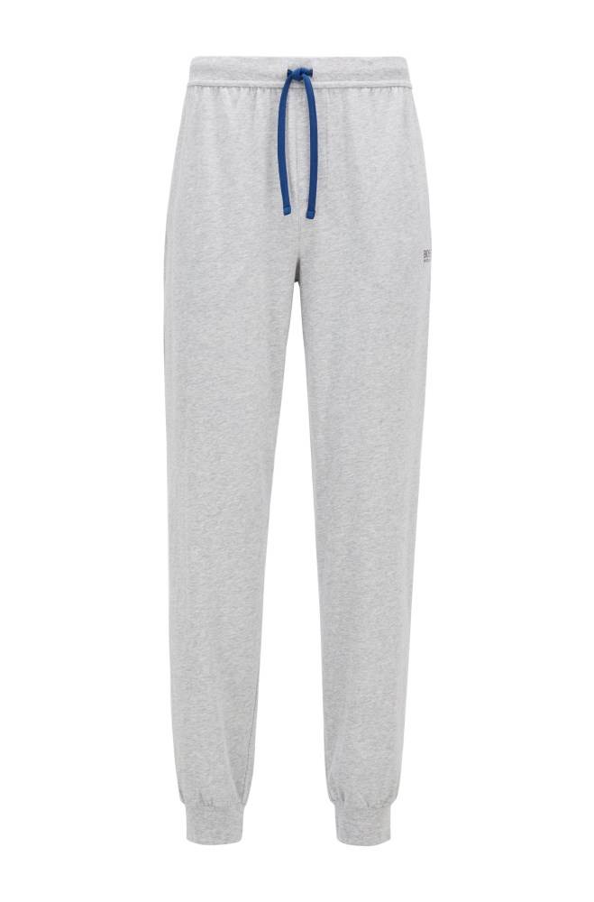 Hugo Boss Cuffed loungewear trousers Lyse Grå | PTDshH8t