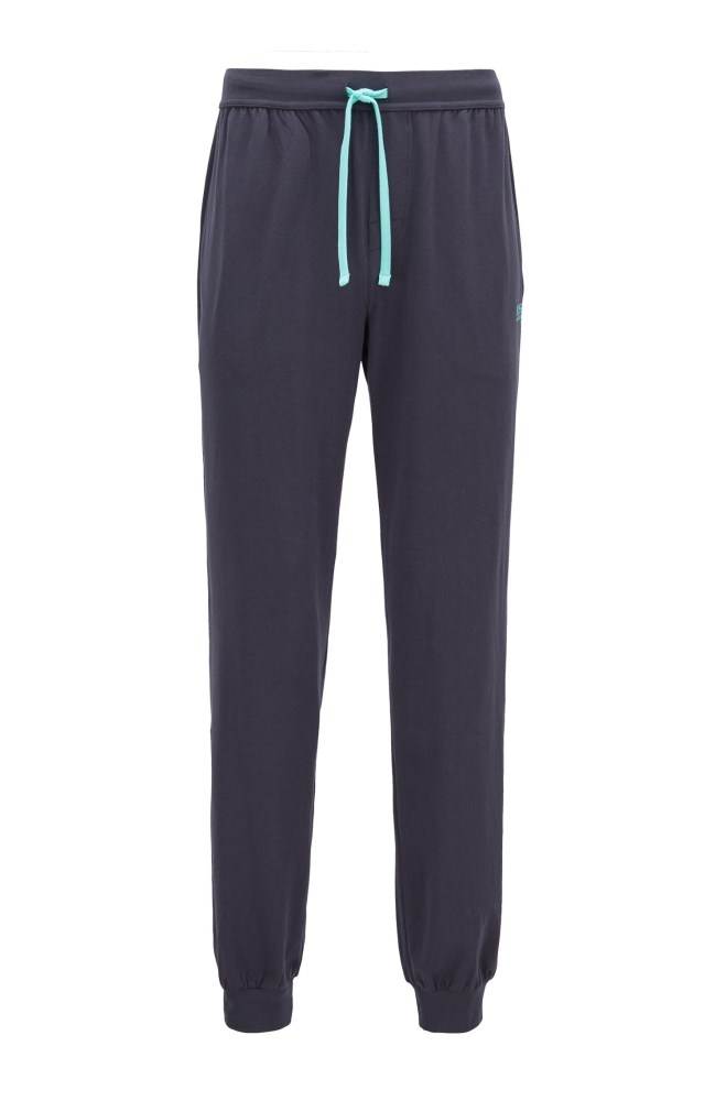 Hugo Boss Cuffed loungewear trousers Lyse Blå | ZZq2M55I