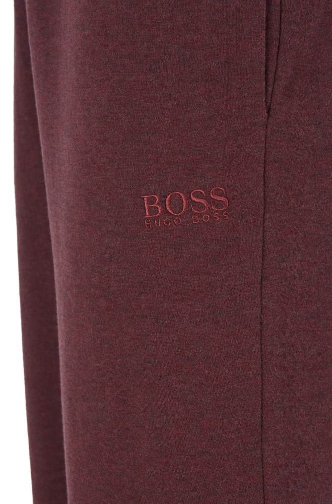 Hugo Boss Cuffed loungewear trousers Mørke Rød | oDoghvmV