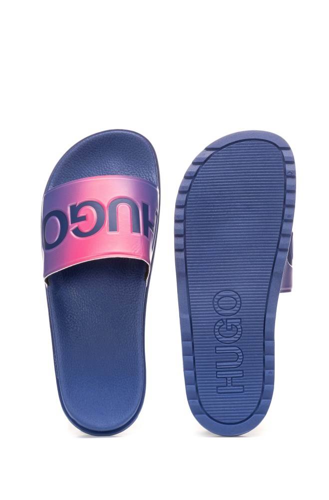 Hugo Boss Dégradé-effect slides Rosa | W0rmg834