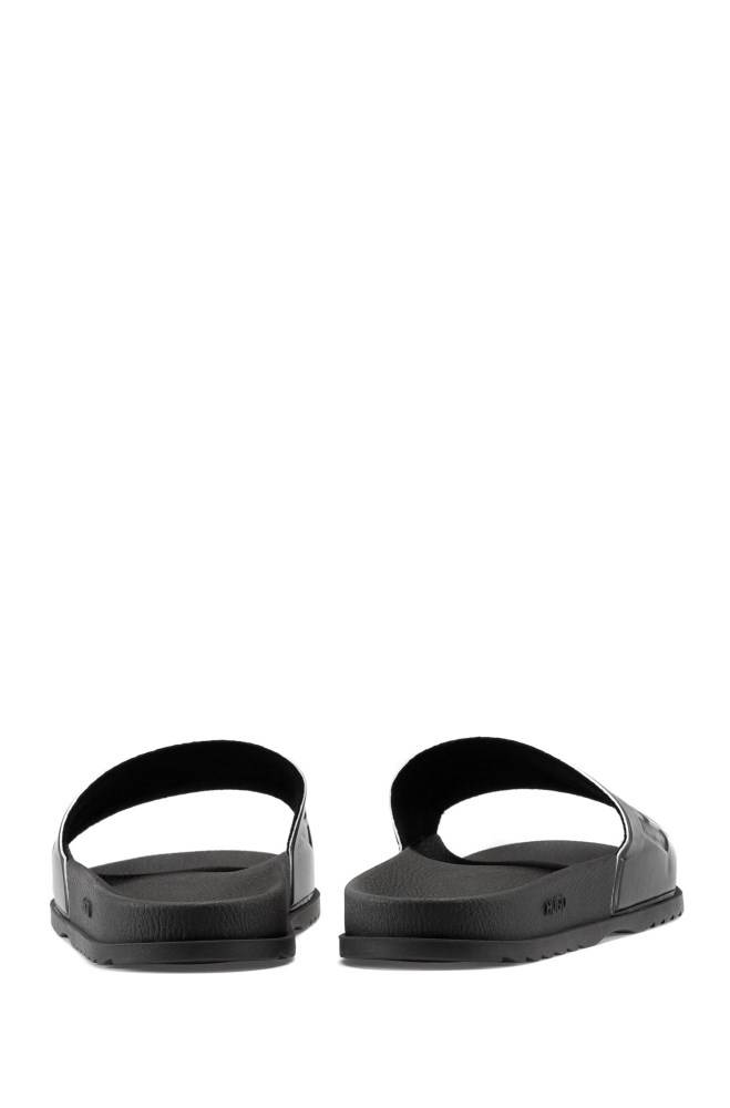 Hugo Boss Dégradé-effect slides Sølv | XTzsEeUk