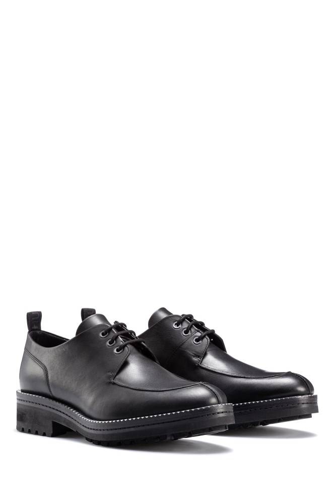 Hugo Boss Derby shoes Svarte | 0AvY2ugv