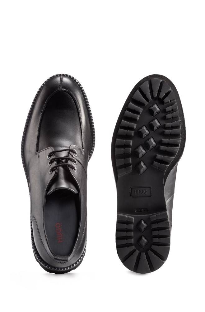 Hugo Boss Derby shoes Svarte | 0AvY2ugv