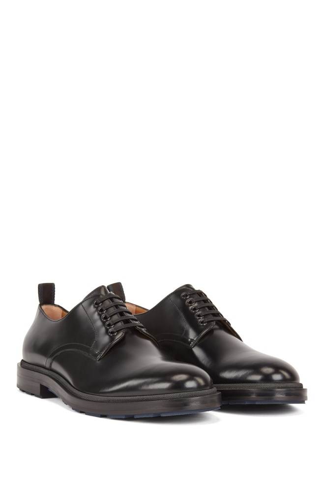 Hugo Boss Derby shoes Svarte | PkihYMEf