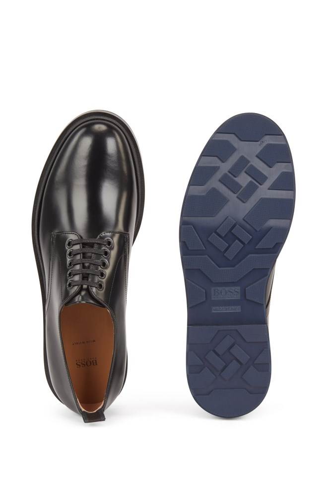 Hugo Boss Derby shoes Svarte | PkihYMEf