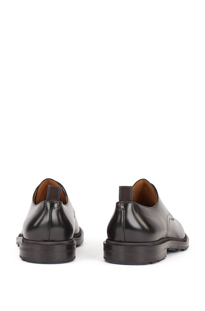 Hugo Boss Derby shoes Svarte | PkihYMEf